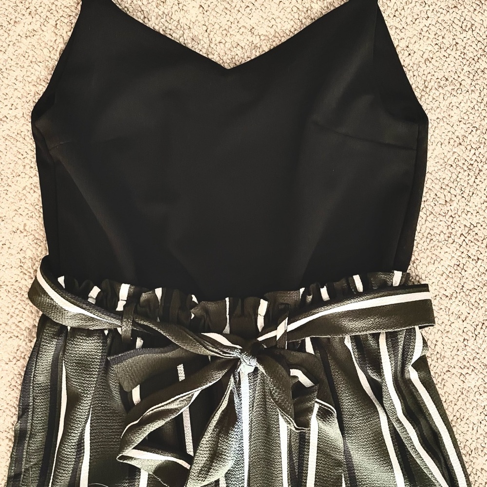 NWT Blue Rain Romper
